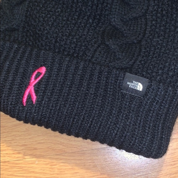 Pink Ribbon Cable Minna Beanie 